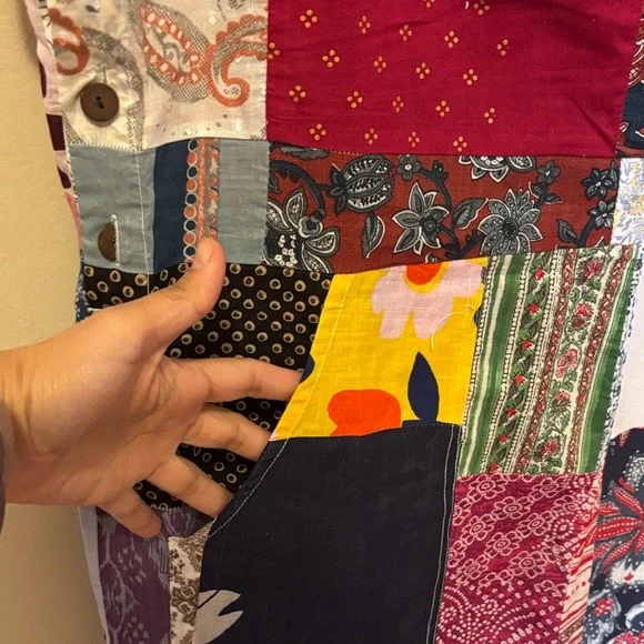 Ashley Taylor Colorful Patchwork Jumpsuit - Picture 3 of 7